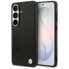 Samsung Galaxy S26 Plus BMW Kožené MagSafe puzdro s horúcou razbou čierne