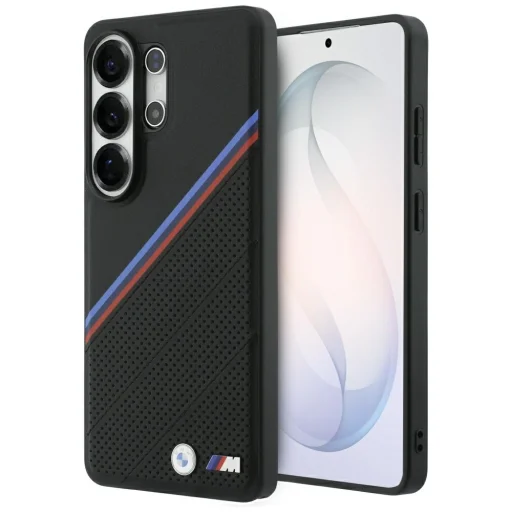 Samsung Galaxy S26 Ultra MagSafe obal s kovovým logom BMW Tricolor, čierny - 1