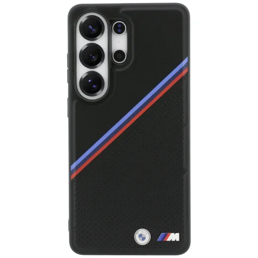 Samsung Galaxy S26 Ultra MagSafe obal s kovovým logom BMW Tricolor, čierny - 3