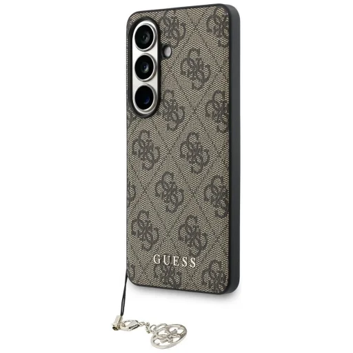 Samsung Galaxy S26 Guess 4G Classic MagSafe puzdro s príveskom s logom hnedé - 2