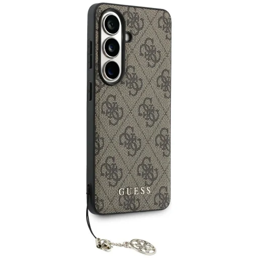 Samsung Galaxy S26 Guess 4G Classic MagSafe puzdro s príveskom s logom hnedé - 3