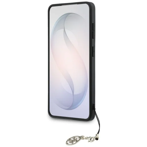 Samsung Galaxy S26 Guess 4G Klasické logo s príveskom MagSafe puzdro čierne - 4