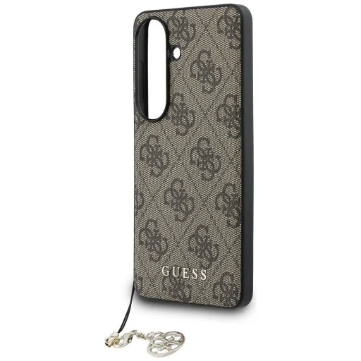 Samsung Galaxy S26 Guess 4G Classic MagSafe puzdro s príveskom s logom hnedé - 5