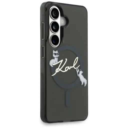 Samsung Galaxy S26 Plus Karl Lagerfeld IML KC Script MagSafe puzdro čierna - 4