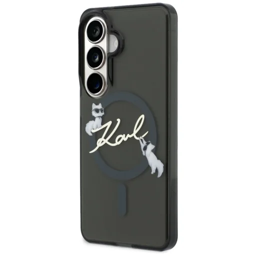 Samsung Galaxy S26 Plus Karl Lagerfeld IML KC Script MagSafe puzdro čierna - 2