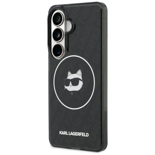 Samsung Galaxy S26 Karl Lagerfeld IML Opakovaná Choupette MagSafe puzdro čierne - 2