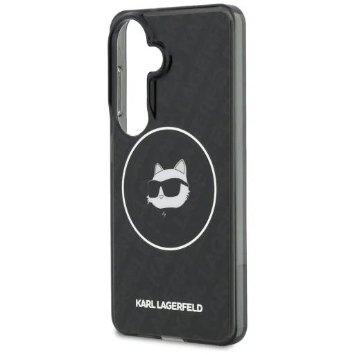 Samsung Galaxy S26 Karl Lagerfeld IML Opakovaná Choupette MagSafe puzdro čierne - 6
