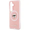 Case Karl Lagerfeld IML Repeated         Choupette MagSafe for Samsung Galaxy S26 pink thumbnail