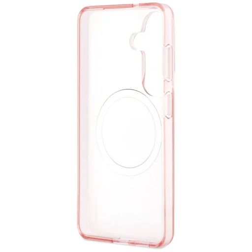 Case Karl Lagerfeld IML Repeated         Choupette MagSafe for Samsung Galaxy S26 pink - 7