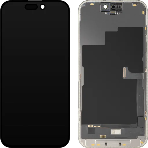 LCD Displej Modul MP Apple iPhone 15 Pro, OLED Diagnostická Verzia, Náhradný, Čierna - 1