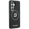 Samsung Galaxy S26 Ultra Karl Lagerfeld IML Opakovaná Choupette MagSafe puzdro čierne thumbnail