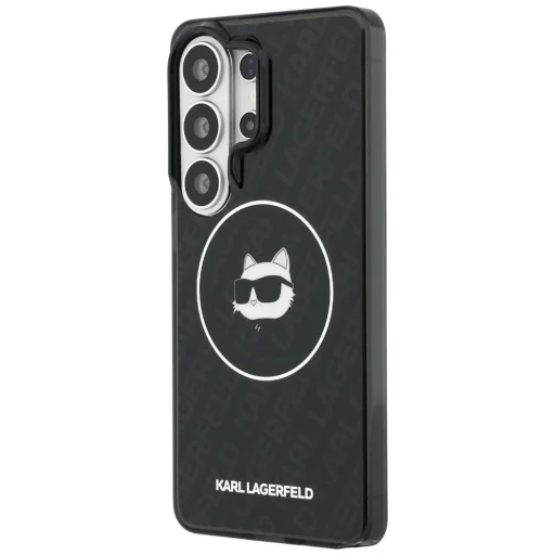 Samsung Galaxy S26 Ultra Karl Lagerfeld IML Opakovaná Choupette MagSafe puzdro čierne - 2