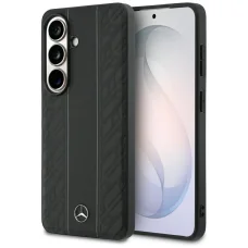 Samsung Galaxy S26 Mercedes Vavrínové listy Vertikálne pruhy MagSafe puzdro čierne