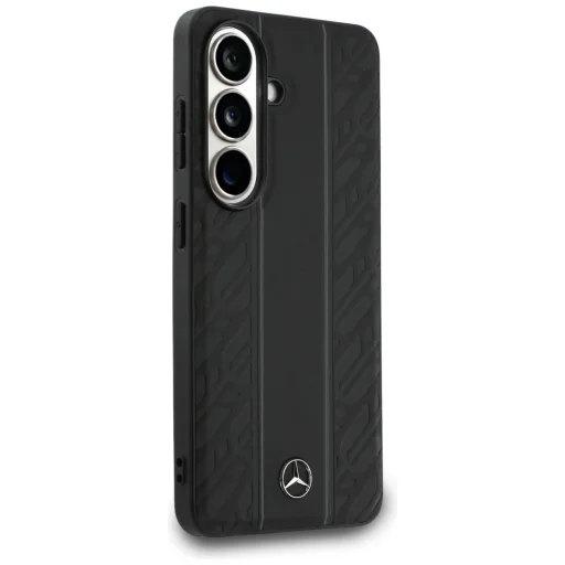 Samsung Galaxy S26 Mercedes Vavrínové listy Vertikálne pruhy MagSafe puzdro čierne - 4