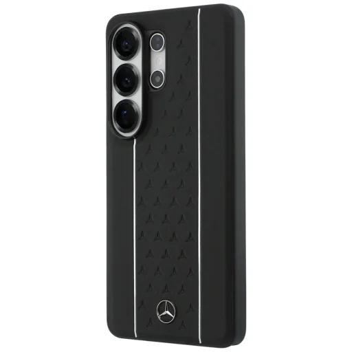 Samsung Galaxy S26 Ultra Mercedes vavrínové listy vertikálne pruhované MagSafe puzdro čierno-biele - 2