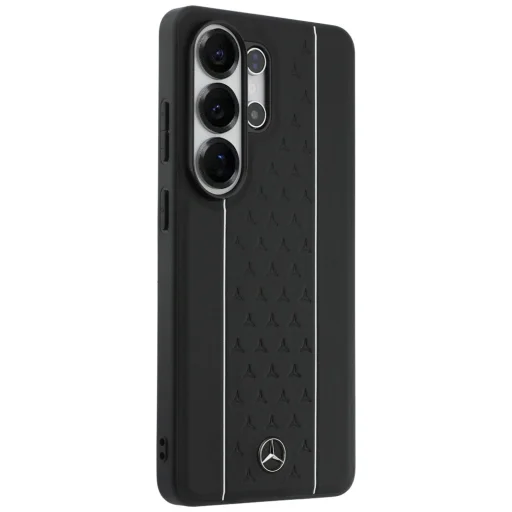 Samsung Galaxy S26 Ultra Mercedes vavrínové listy vertikálne pruhované MagSafe puzdro čierno-biele - 4