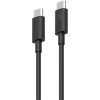 USB-C - USB-C kábel Cuktech, 240W, 1.5 m, Čierny CKCTC615NCBK thumbnail