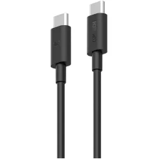 USB-C - USB-C kábel Cuktech, 240W, 1.5 m, Čierny CKCTC615NCBK
