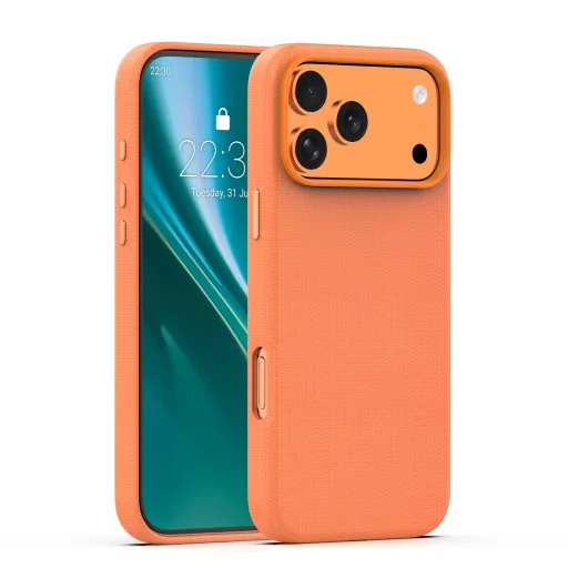 iPhone 17 Pro Max Etteri Elegant Mag puzdro oranžové - 1
