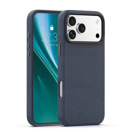 iPhone 17 Pro Etteri Elegant magnetický čierny obal - 1