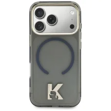 iPhone 17 Karl Lagerfeld IML K Head Logo MagSafe čierne puzdro