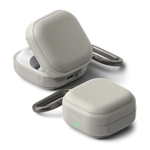 Samsung Galaxy Buds 4 / 4 Pro Ringke Onyx magnetické Magsafe puzdro sivé - 1