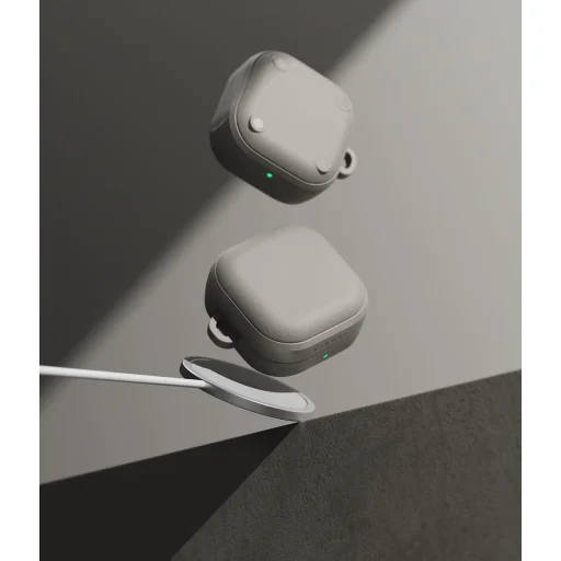 Samsung Galaxy Buds 4 / 4 Pro Ringke Onyx magnetické Magsafe puzdro sivé - 3
