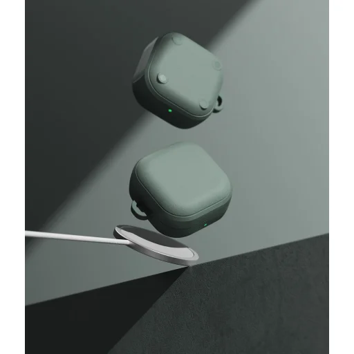 Samsung Galaxy Buds 4 / 4 Pro Ringke Onyx Magnetic Magsafe tok zöld - 3