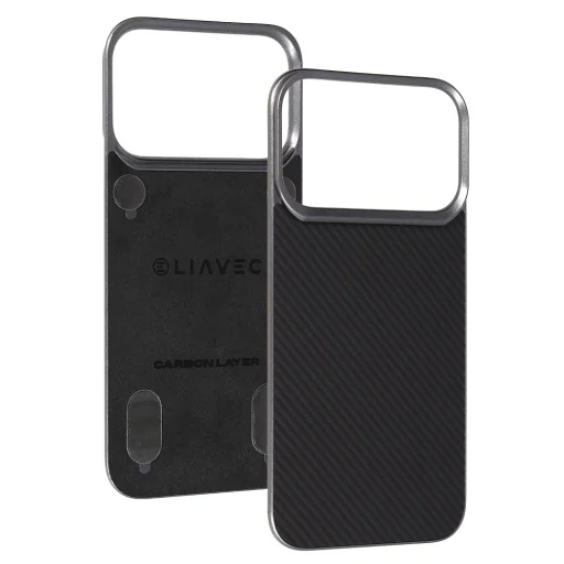 Liavec Carbon Layer Magsafe Aramid Fiber iPhone 17 Pro puzdro - 1