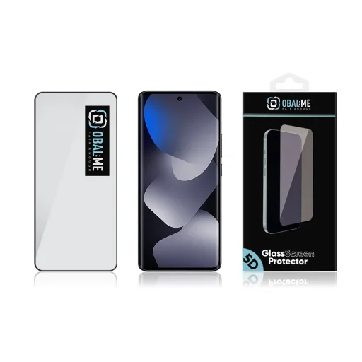 OBAL:ME 5D üvegfólia Xiaomi Redmi Note 15 4G/5G/Poco M8 5G fekete üvegfólia - 3