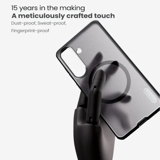 Nillkin Super Frosted PRO Mágneses Tok Samsung Galaxy S26 Plus Transparent Black Tok - 4