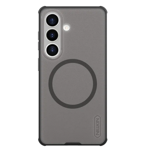 Nillkin Super Frosted PRO Magnetické priehľadné čierne puzdro pre Samsung Galaxy S26 - 1