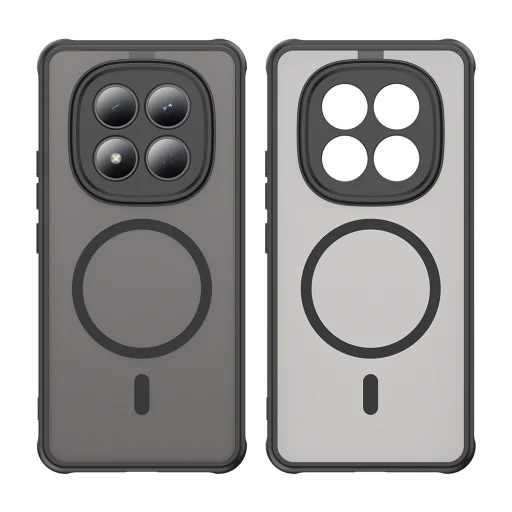 Xiaomi Redmi Note 15 Pro 4G - čierne Techsuit HaloFrost II MagSafe puzdro - 2