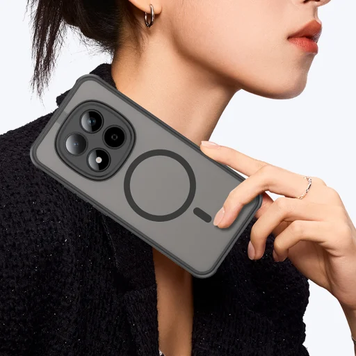 Xiaomi Redmi Note 15 Pro 5G Čierne Techsuit - HaloFrost II MagSafe puzdro - 5