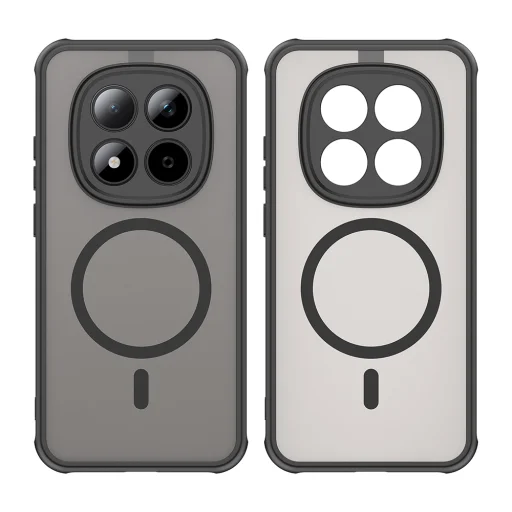 Xiaomi Redmi Note 15 Pro 5G Čierne Techsuit - HaloFrost II MagSafe puzdro - 2