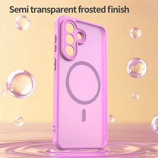 Samsung Galaxy A57 5G ružový Techsuit - HaloFrost II MagSafe obal - 4