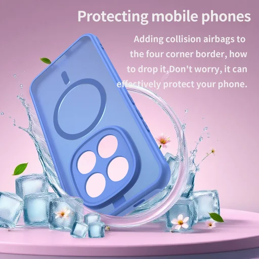 Xiaomi Redmi Note 15 Pro+ 5G / Poco M8 Pro 5G Nebeská modrá Techsuit HaloFrost II MagSafe puzdro - 5