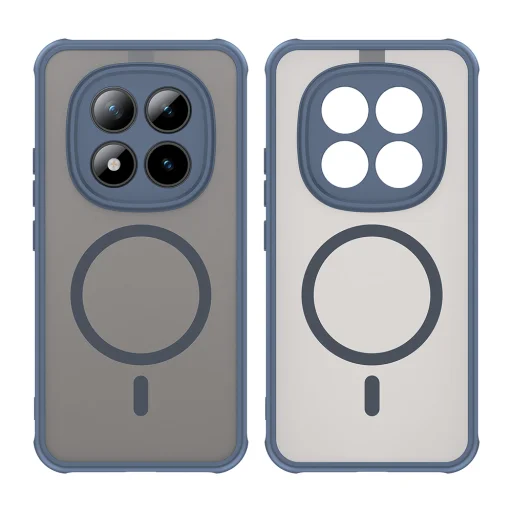 Xiaomi Redmi Note 15 Pro+ 5G / Poco M8 Pro 5G Tmavomodré puzdro Techsuit HaloFrost II MagSafe - 2