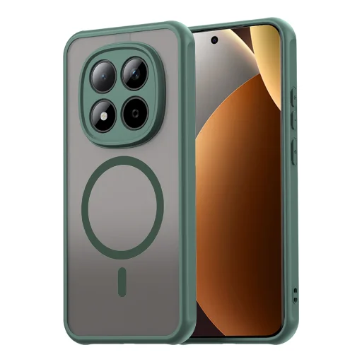 Xiaomi Redmi Note 15 Pro+ 5G / Poco M8 Pro 5G Zelený Techsuit - HaloFrost II MagSafe puzdro - 1