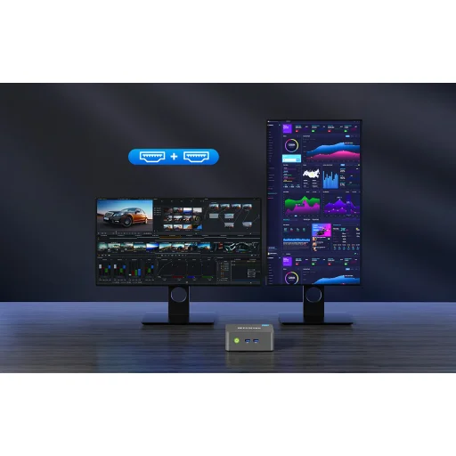 GMKtec G3 PLUS - Intel N150 MINI-PC Čierny - 6