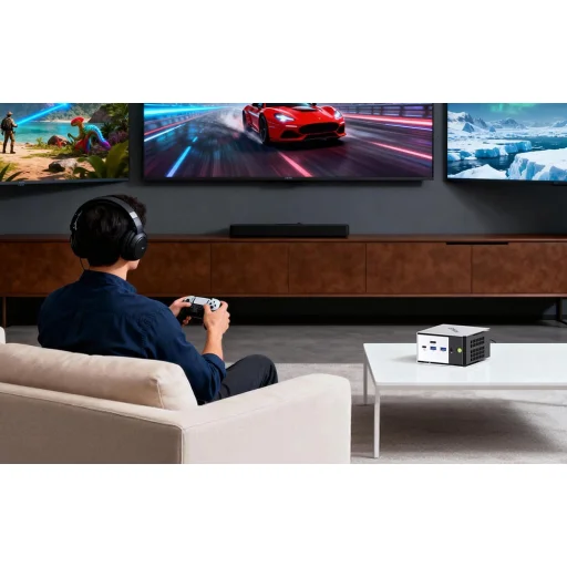 M8 Ryzen 5 PRO 6650H MINI-PC 16GB RAM + 512GB SSD - 5