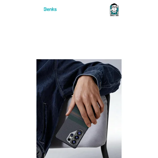 Benks magnetické puzdro Armor Air Aurora Kevlar 600D pre Samsung Galaxy S26 - 3