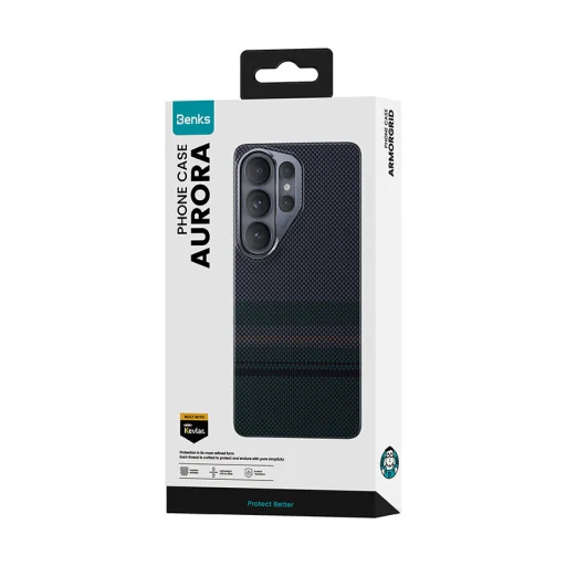 Benks magnetické puzdro Armor Air Aurora Kevlar 600D pre Samsung Galaxy S26 - 9