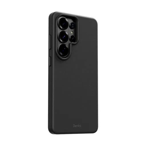 Benks Magnetic Vita Pro Silikónové puzdro (A050) Samsung Galaxy S26 Ultra čierne puzdro - 4