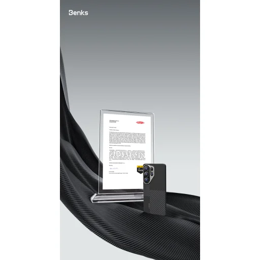 Samsung Galaxy S26 Plus čierne puzdro Benks Montage Magnetic Armor Air Kevlar kovový rám 600D+1500D (F049) - 7