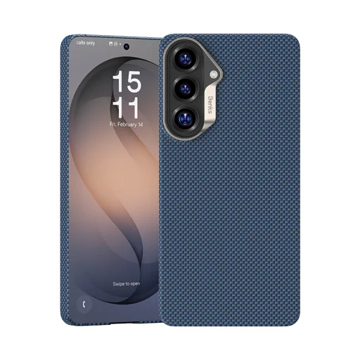 Benks Magnetic Armor Tint Kevlar 1000D (B049) Samsung Galaxy S26 Plus puzdro modré - 1