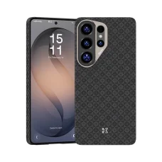 Benks Magnetické puzdro Armor Air Armor Grid Kevlar s kovovým rámom 600D (E050) pre Samsung Galaxy S26 Ultra, čierne