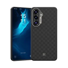 Benks Magnetické Armor Pro kevlarové puzdro s pancierovou mriežkou a kovovým rámom 600D (H048), Samsung Galaxy S26, čierne puzdro