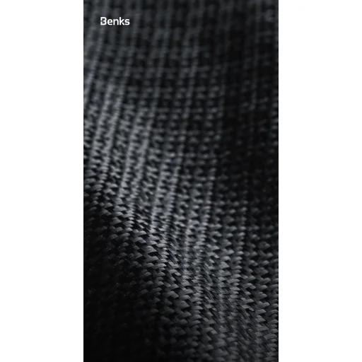 Benks Magnetic Armor Pro Armor Grid Kevlar Flipové puzdro Metal Frame 600D (H050) Samsung Galaxy S26 Ultra čierne puzdro - 5