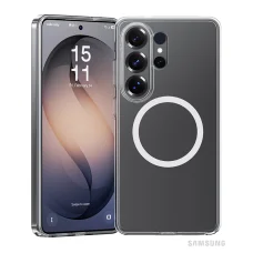 Benks mágneses kristály tok (A050) Samsung Galaxy S26 Ultra átlátszó tok